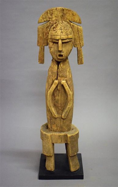 Statue de style Kota Gabon Bois H. 94 cm...