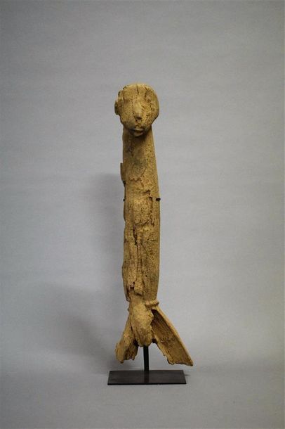 null Statue Dagari Burkina Faso Bois H. 58 cm Provenance : Jean-Michel Huguenin,...