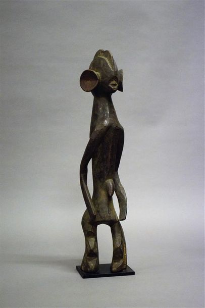 Statue Mumuye Nigeria Bois H. 56 cm Provenance...