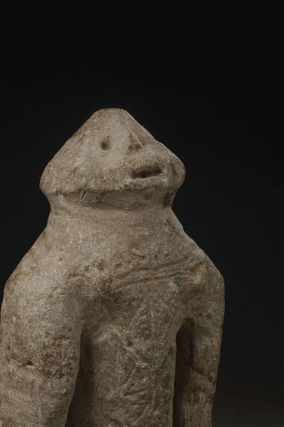 null Statue Vere (?) - Nigeria Pierre H. 20,5 cm