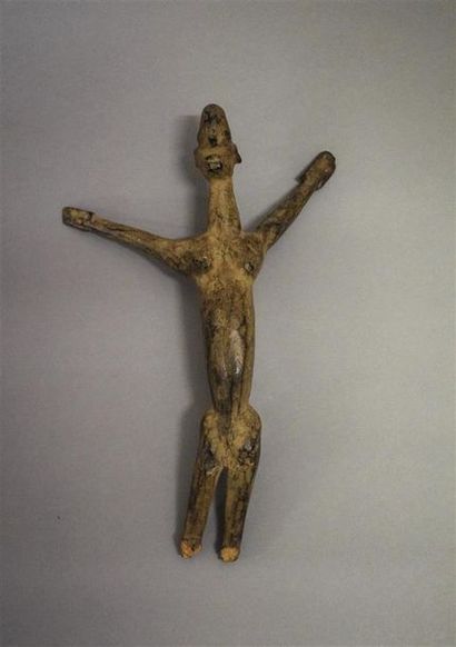 null Figure Lobi Burkina Faso Bois H. 22 cm Provenance : Alain Lecomte, Paris Collection...