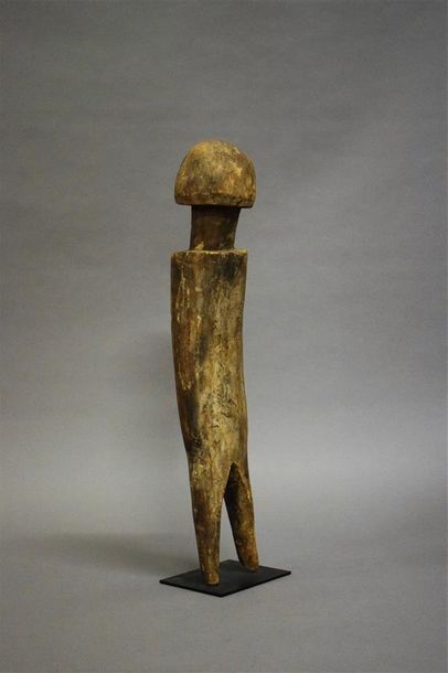 null Statue d'autel Moba Togo Bois H. 53 cm Provenance : Bert Garrebeek, Bruxelles...