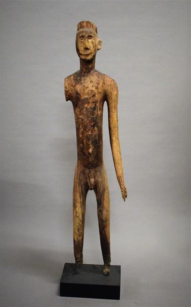 null Statue Bauchi Nigeria Bois H. 122 cm Provenance : Yves Develon, Paris Collection...
