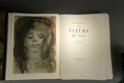 null Charles BAUDELAIRE-LÉONOR FINI (ill.) Les Fleurs du Mal. Le Cercle du Livre...