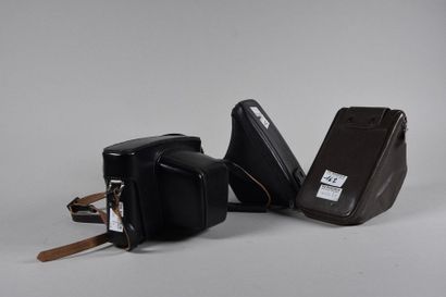 null Trois sacoches pour appareils Leica Wetzlar
