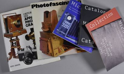 null Lot de livres sur la photo: Michel Auer: Histoire illustrée des appareils photographiques,...