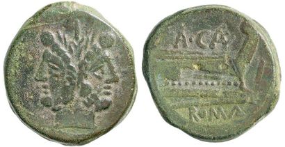 CAECILIA. A. CAECILIUS. As, c. 169-158 (Ae...