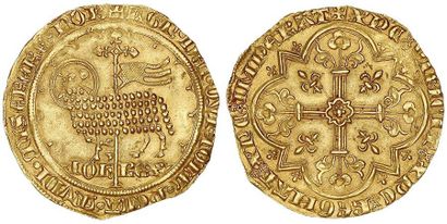 JEAN II LE BON (1350-1364). Mouton d'or,...