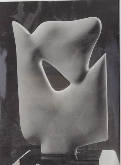 null VANDOR Geza (1898-1956). Sculptures de Etienne HAJDU. Circa 1950. Deux tirages...