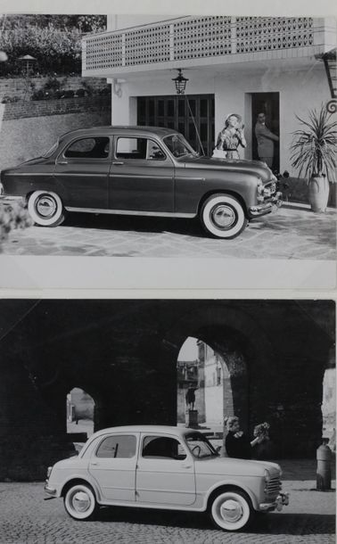 null Voiture, automobile de diverses marques (sur les thèmes de). Circa 1950-60....