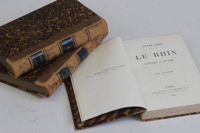 null HUGO Victor

Le Rhin

Ed. Hachette, 1869, 3 volumes in-12 ( usures aux dos)