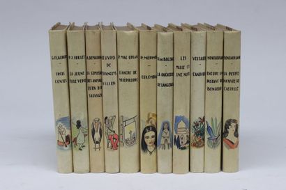 null EDITIONS ROMBALDI

Ensemble de 11 volumes in-8 dont les mille et une nuits illustré...