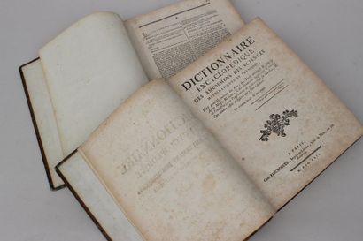null LACOMBE Jacques, Dictionnaire Encyclopédique des Amusements des Sciences Mathématiques...