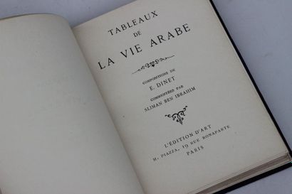 null DINET Etienne & Sliman Ben Ibrahim

Tableaux de la vie arabe, Piazza Paris 1928,...
