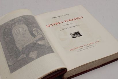 null MONTESQUIEU

Lettres persanes. Ill. de Maurice de BECQUE. Paris, Editions de...