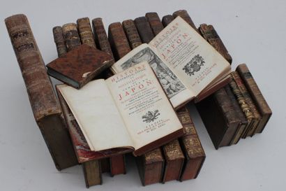 null Ensemble de livres du XVIIIeme siècle composé de series incomplètes , dont :...