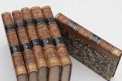 null LORD BYRON

Oeuvres completes

Ed. Furne, 1836, 6 volumes in-8, ( rousseurs...
