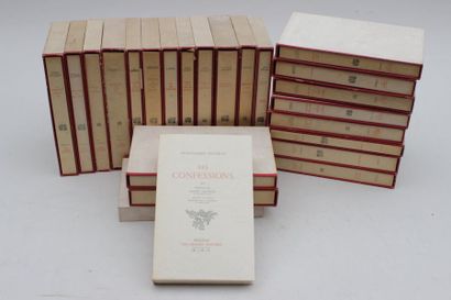null COLLECTION LES GRANDS MAITRES , BORDAS

23 Vol., In-8, brochés. 23 X 14.5 cm,...