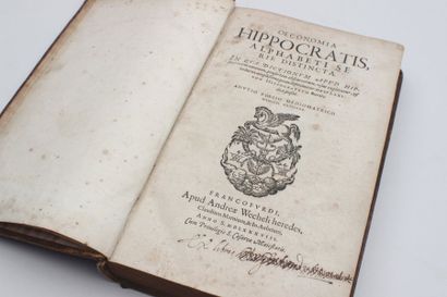 null OECONOMIA HIPPOCRATIS

Francfort André Wechel 1588, reliure veau brun tacheté...