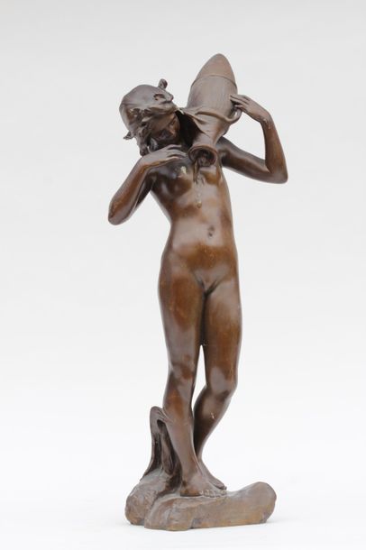 null Antoine BOFILL (c.1875-1939/53)
Naïade
Epreuve d'édition multiple en bronze...