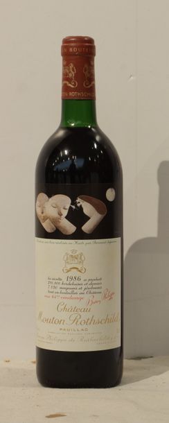 null 1 BOUT CHT MOUTON ROTHSCHILD 1986 