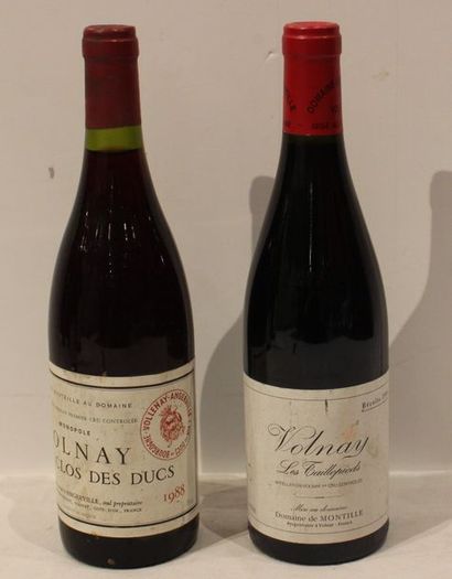 null 2 bout 1 VOLNAY TAILLEPIEDS DE MONTILLE 1998, 1 VOLNAY CLOS DES DUCS MARQUIS...