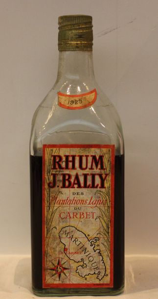 null 1 bout RHUM BALLY 1929 (9cm)