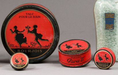 null Bourjois - "Para Ti" - (années 1930)

Lot comprenant une boite de talc en métal...