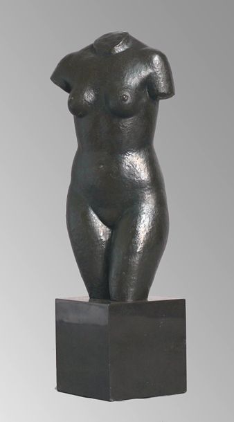 null VAN BLUCKEL (XXe siècle)

Buste de femme 

Epreuve en bronze, fonte d'édition...