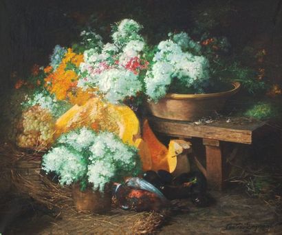 null Adolphe Louis CASTEX-DÉGRANGE (1840-1918)

Nature-morte au cuivre, fleurs sur...