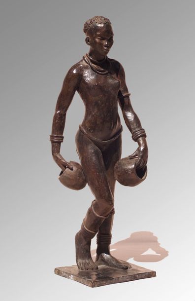 null Jacques DARBAUD (1943)

Porteuse d'eau

Epreuve en bronze, fonte d'édition originale...