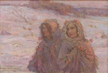 null Numa-François GILLET (1868-1940)

Les muses, 1933

Huile sur panneau signée,...