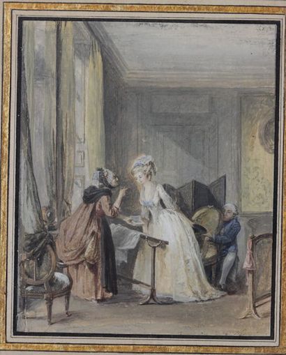 null Nicolas LAVREINCE LAFRENSEN (1737-1807)

1 - Les Reproches mérités.

Gouache....