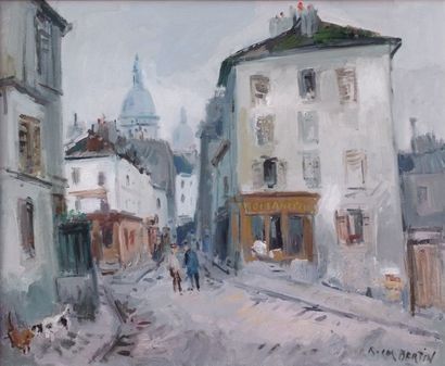 null Roger BERTIN (1915-2003)

Rue à Montmartre

Huile sur toile signée en bas à...