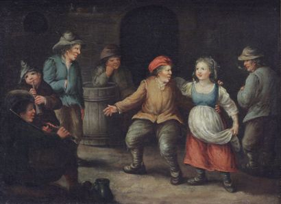 null ECOLE FLAMANDE 

Dans le Goût du XVIIe siècle

La danse villageoise au son des...