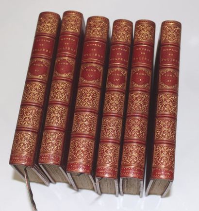 null MOLIERE
Oeuvres, Amsterdam et Leipzig, Arkste et Merkus ed, 1765, 6 volumes...