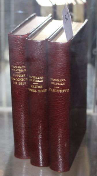 null ERCKMANN CHATRIAN

 Histoire d'un conscrit de 1813, 1 volume, éditions du Sagittaire...
