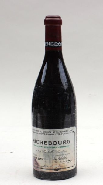 null 1 bout RICHEBOURG DRC 2013 (ETIQ TACHEE)