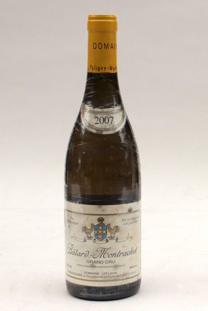 null 1 bout BATARD MONTRACHET DOMAINE LEFLAIVE 2007 TB