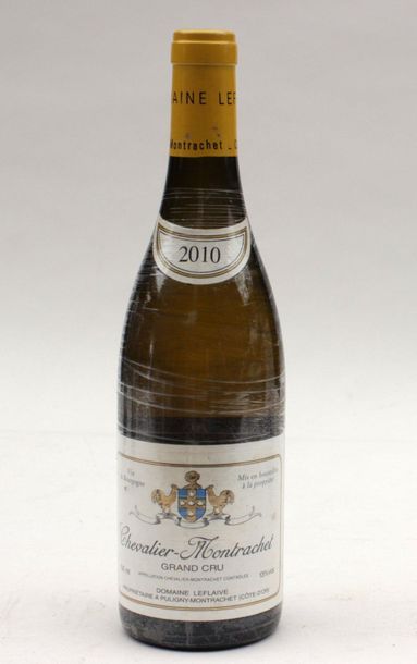null 1 bout CHEVALIER MONTRACHET DOMAINE LEFLAIVE 2010 ( EXC)