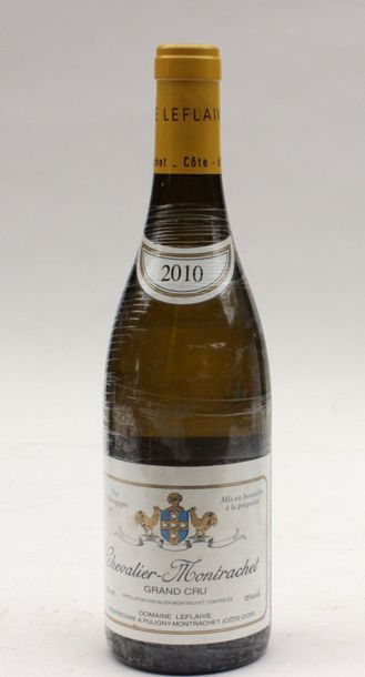 null 1 bout CHEVALIER MONTRACHET DOMAINE LEFLAIVE 2010 ( EXC)