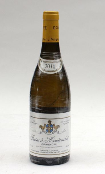 null 1 bout BATARD MONTRACHET DOMAINE LEFLAIVE 2010