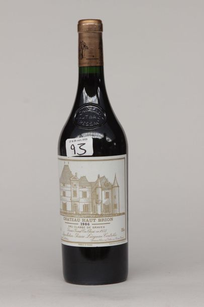 null 1 bout CHT HAUT BRION 1986