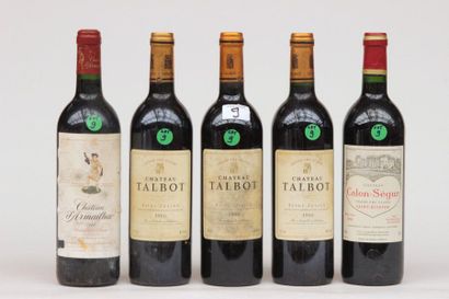 5 bout 1 CHT ARMAILLAC 1998, 2 CHT TALBOT...