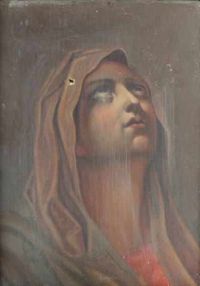 null ECOLE FRANCAISE XIXE SIECLE

Portrait de la Vierge

Huile sur toile 

32,5 x...
