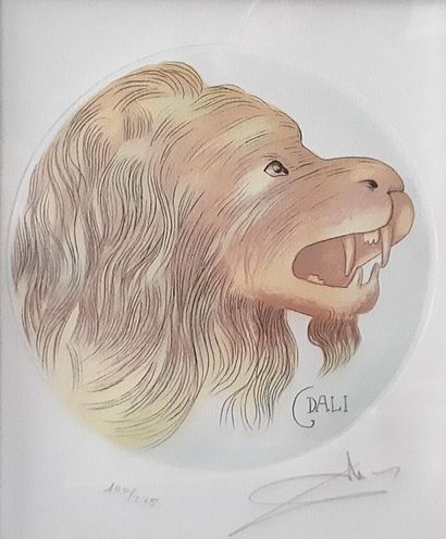 SALVADOR DALI (1904-1989) d'après Salvador DALI (1904-1989) after The Lion and Other...