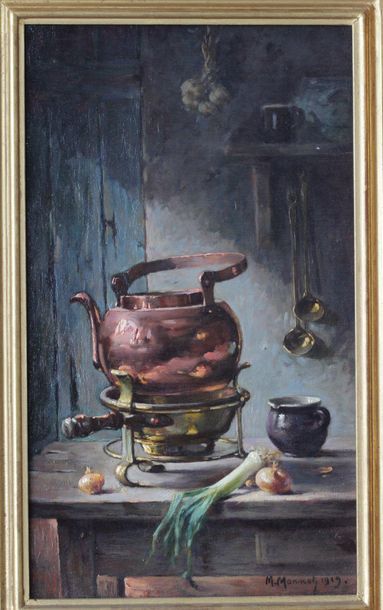MAURICE LOUIS MONNOT (1869-1937) Maurice Louis MONNOT (1869-1937)

Still life with...