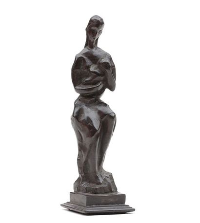 Sébastien TAMARI (1900-1991) 
Maternity 
Bronze...