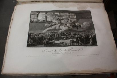 null THE FRENCH REVOLUTION IN 15 TABLES BY HELMAN D AFTER MONNET
Set of 15 engravings...