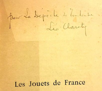 null « Les Jouets de France » très intéressant ouvrage de Léo CLARETIE, Historien...